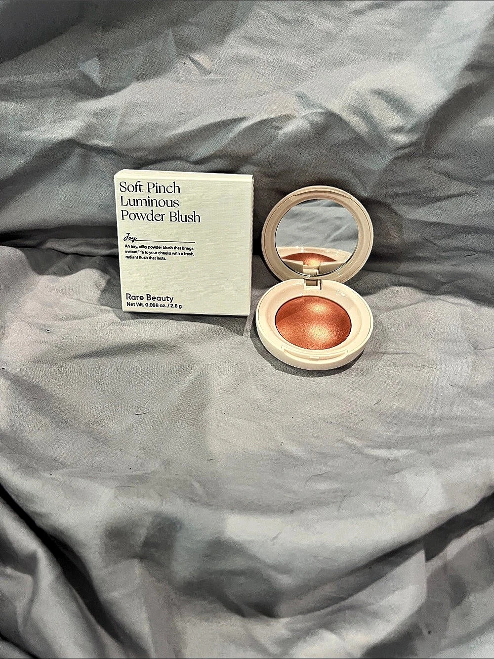 Rare Beauty Soft Pinch Luminous Powder Blush Joy Pink NWT